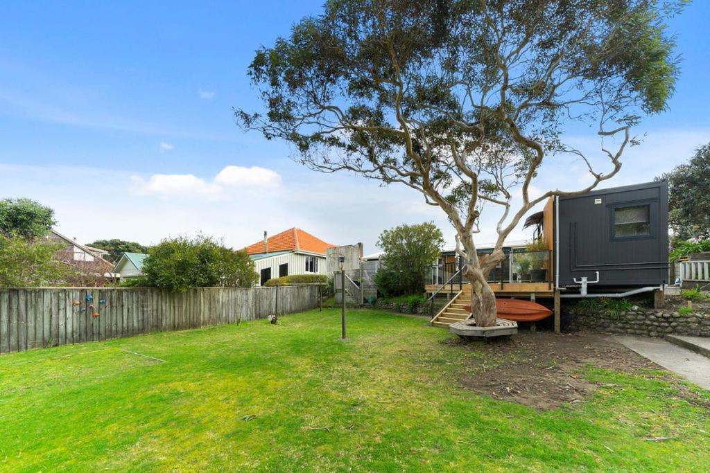 Calapso Cottage - Waikanae Beach Holiday Home Exterior foto